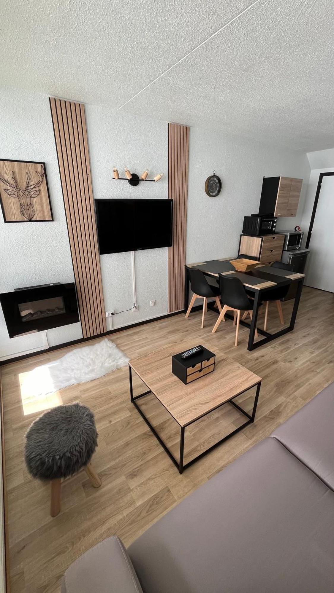 Studio La Mongie Tourmalet 2 Etoiles 4 Couchages Extérieur photo